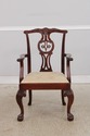 73562: Set Of 8 BAKER Chippendale Mahogany Dining 