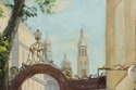 F73568: Large French Artist Signed Oil Painting On