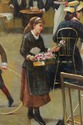 F73568: Large French Artist Signed Oil Painting On
