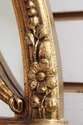 73573: Gold Finish Arched Frame Decorator Mirror