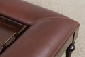 73579: LILLIAN AUGUST By DREXEL Leather Coffee Tab