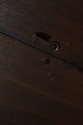 L73583: HENKEL HARRIS Walnut Inlaid Oval Dining Ta