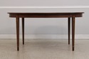L73583: HENKEL HARRIS Walnut Inlaid Oval Dining Ta