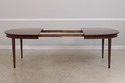 L73583: HENKEL HARRIS Walnut Inlaid Oval Dining Ta