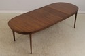 L73583: HENKEL HARRIS Walnut Inlaid Oval Dining Ta