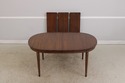 L73583: HENKEL HARRIS Walnut Inlaid Oval Dining Ta