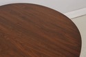 L73583: HENKEL HARRIS Walnut Inlaid Oval Dining Ta