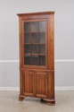 73584: Bench Made Chippendale Style Walnut Corner 