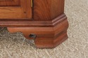 73584: Bench Made Chippendale Style Walnut Corner 