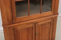 73584: Bench Made Chippendale Style Walnut Corner 