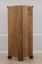 73584: Bench Made Chippendale Style Walnut Corner 