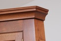 73584: Bench Made Chippendale Style Walnut Corner 