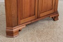 73584: Bench Made Chippendale Style Walnut Corner 