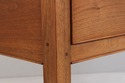 L73585: Bench Made Walnut 3 Drawer Huntboard Sideb
