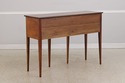 L73585: Bench Made Walnut 3 Drawer Huntboard Sideb