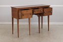 L73585: Bench Made Walnut 3 Drawer Huntboard Sideb
