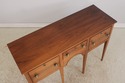 L73585: Bench Made Walnut 3 Drawer Huntboard Sideb