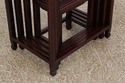 73587: Vintage Chinese Set of 4 Stack Rosewood Nes