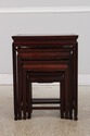 73587: Vintage Chinese Set of 4 Stack Rosewood Nes