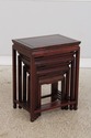 73588: Vintage Chinese Rosewood 4 Stack Nesting Ta