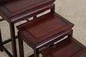73588: Vintage Chinese Rosewood 4 Stack Nesting Ta
