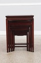 73588: Vintage Chinese Rosewood 4 Stack Nesting Ta
