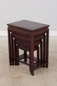 73588: Vintage Chinese Rosewood 4 Stack Nesting Ta