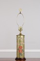 F73589: Pair of Chinese Eglomise Glass Canister La