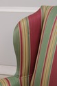 73594: Queen Anne Upholstered WIng Chair w. Down C