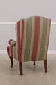 73594: Queen Anne Upholstered WIng Chair w. Down C