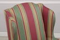 73594: Queen Anne Upholstered WIng Chair w. Down C