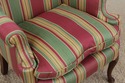 73594: Queen Anne Upholstered WIng Chair w. Down C