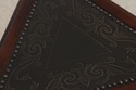 L73606: Pair of THEODORE ALEXANDER Mahogany 3 Tier