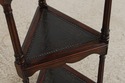 L73606: Pair of THEODORE ALEXANDER Mahogany 3 Tier