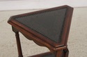 L73606: Pair of THEODORE ALEXANDER Mahogany 3 Tier