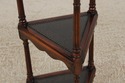 L73606: Pair of THEODORE ALEXANDER Mahogany 3 Tier