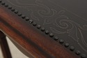 L73606: Pair of THEODORE ALEXANDER Mahogany 3 Tier