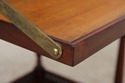L73609: JOHN WIDDICOMB Marquetry Inlaid Serving Ba