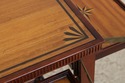 L73609: JOHN WIDDICOMB Marquetry Inlaid Serving Ba