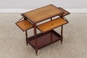 L73609: JOHN WIDDICOMB Marquetry Inlaid Serving Ba