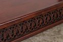 L73609: JOHN WIDDICOMB Marquetry Inlaid Serving Ba