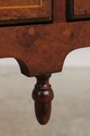 L73610: Burl Elm Inlaid Serving Table or Console