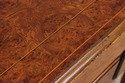 L73610: Burl Elm Inlaid Serving Table or Console