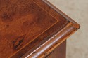 L73610: Burl Elm Inlaid Serving Table or Console