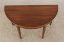 LF73613: Vintage Mahogany Inlaid Gate Leg Dining T