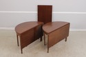 LF73613: Vintage Mahogany Inlaid Gate Leg Dining T