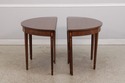 LF73613: Vintage Mahogany Inlaid Gate Leg Dining T