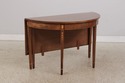 LF73613: Vintage Mahogany Inlaid Gate Leg Dining T