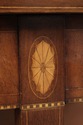 LF73613: Vintage Mahogany Inlaid Gate Leg Dining T