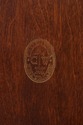 F73622: JE CALDWELL Chelsea Mahogany Mantle Clock